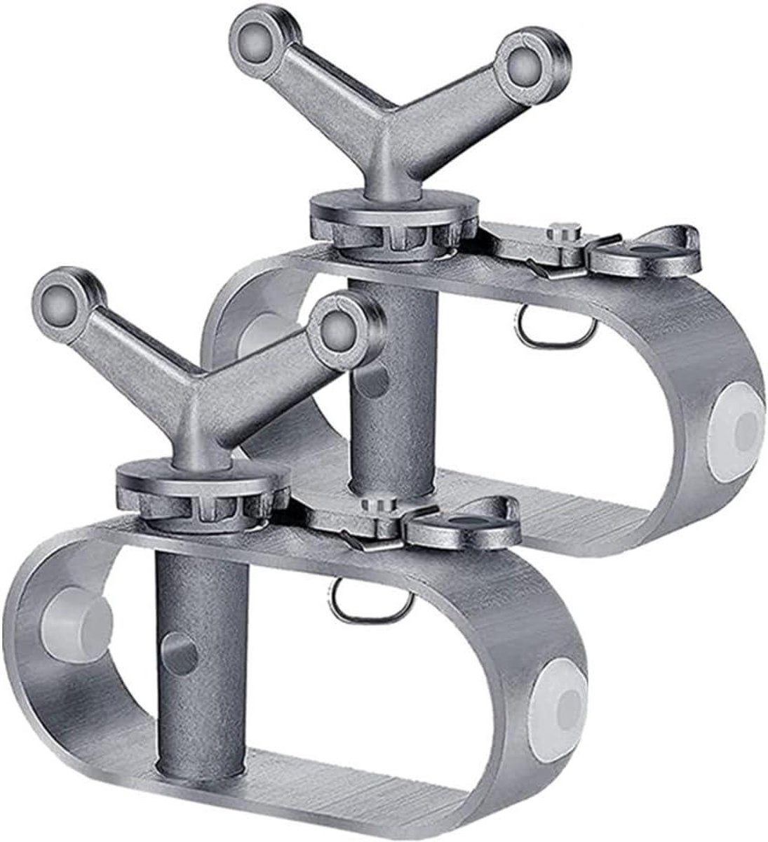 Thelau - - 2 stuks spanslot voor afdekzeil | Zwembadafdekking accessoires | Aluminium legering lier - winter- en zwembadafdekking | kabelspanner